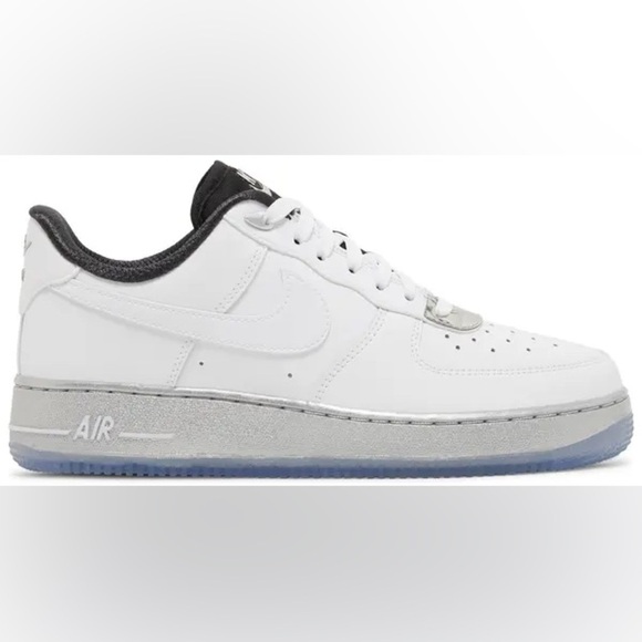 - Nike White and Metallic Sneakers - Picture 2 of 6